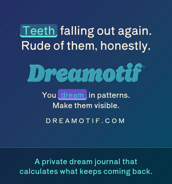 Dreamotif - a private dream journal that calculates what keeps coming back